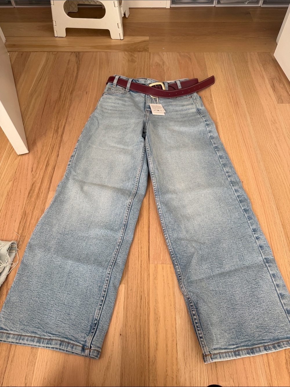 Zara culotte jeans